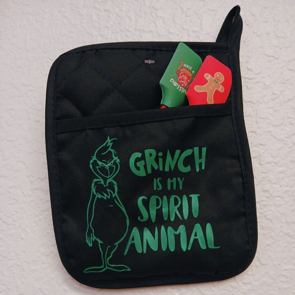 Grinch Oven Mitt ( 1 for $8 or 2 for $15 )